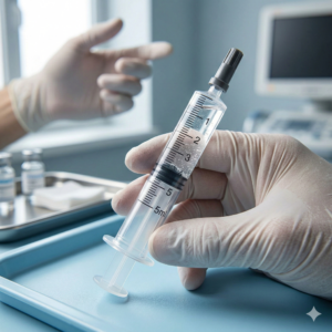 Professional Luer Slip Prefilled 5ml Glass Syringe with Cap