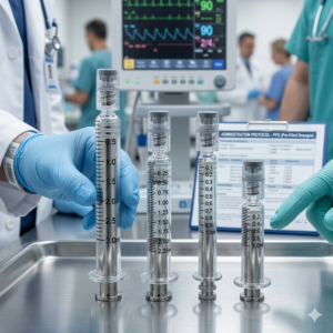 Professional Prefilled 5ml Glass Luer Lock Syringes