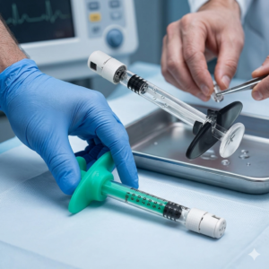 Professional Prefilled Borosilicate Sterile 1ml Glass Syringe