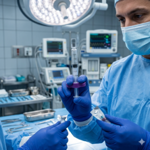 Professional Sterile Prefilled Luer Lock 3ml Glass Syringes