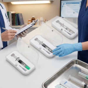 Reliable 1ml Long Prefilled Borosilicate Glass Syringes