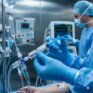 Reliable 1ml Luer Lock Glass Syringes with Plastic Plunger