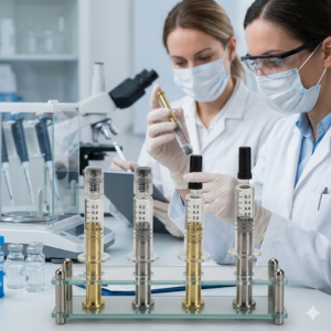 Reliable Best Quality 1ml Luer Slip Glass Prefilled Syringe