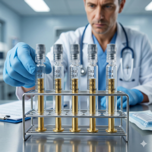 Reliable Best Selling 1ml Luer Lock Prefilled Glass Syringe