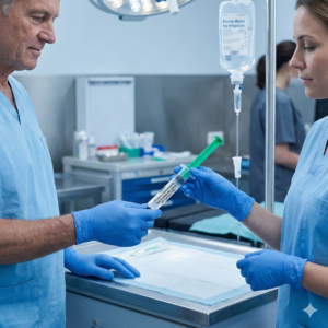 Reliable High Quality 50cc Prefilled Disposable Syringe