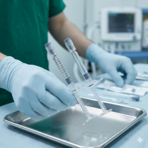 Reliable Hot Selling 2.25ml Prefilled Borosilicate Syringes