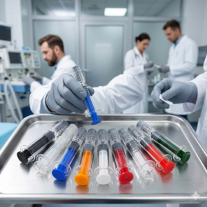 Reliable Hot Selling Borosilicate Prefilled 1ml Glass Syringe