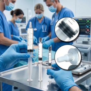 Reliable Long Prefilled 1ml Borosilicate Glass Syringe