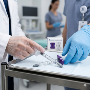 Reliable Luer Lock 3ml Prefilled Borosilicate Syringes