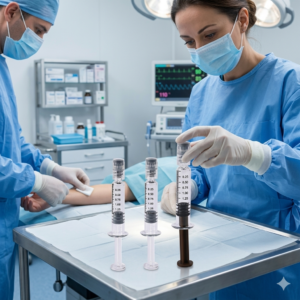 Wholesale 1ml Luer Lock Prefilled Syringes with Metal Plunger
