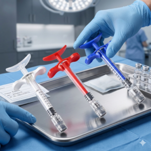 Wholesale Reliable 1ml Cosmetic Prefilled Glass Syringe