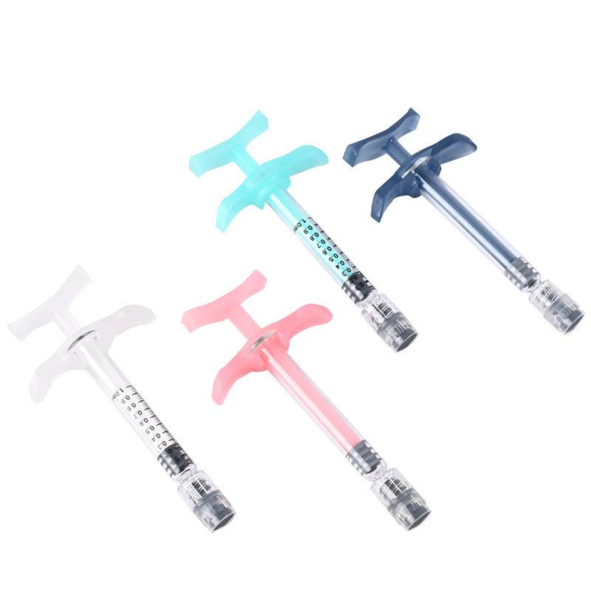 Best Quality 1ml Luer Lock Glass Syringes with Metal Plunger - Image 2