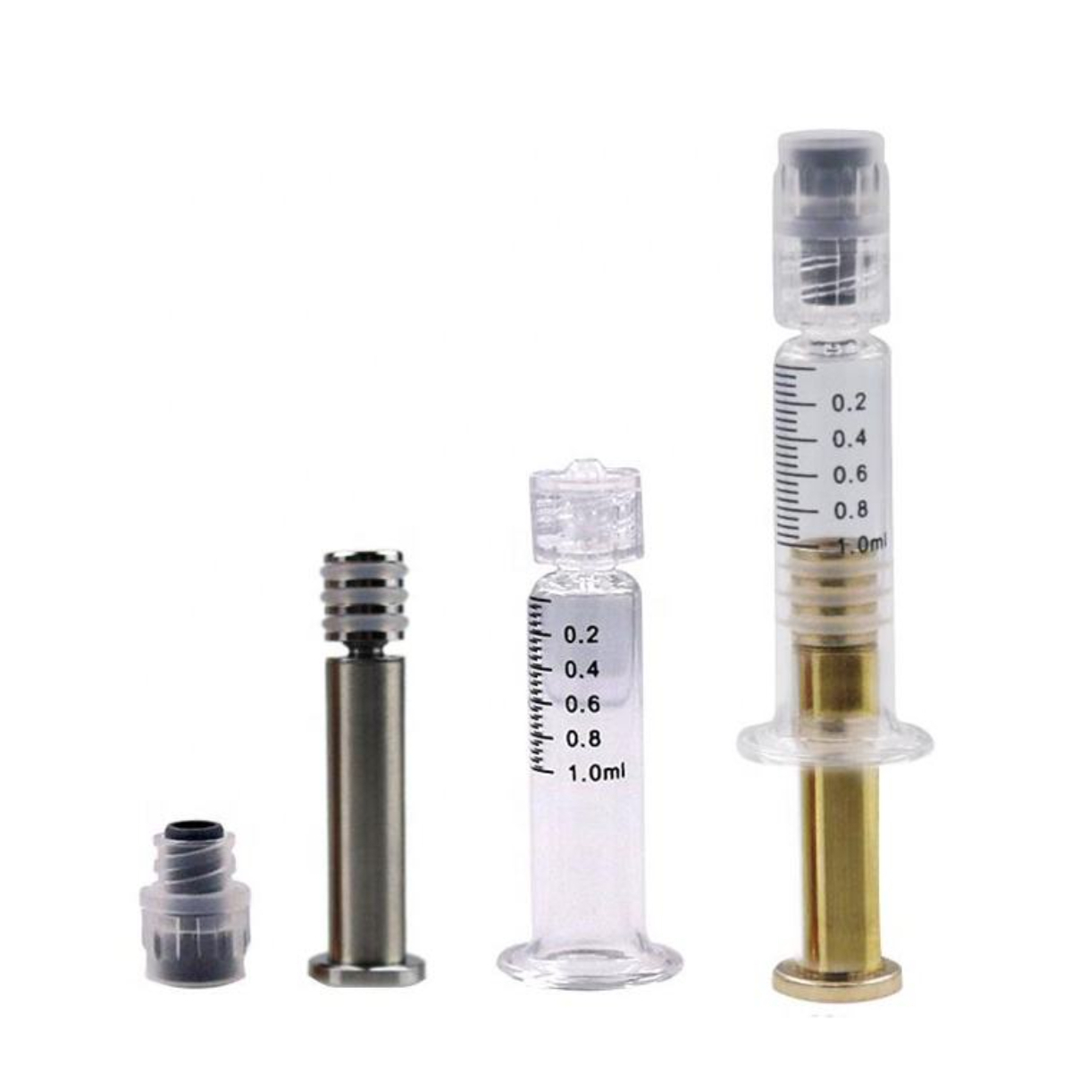 Professional Luer Slip Prefilled 5ml Glass Syringe with Cap - Image 2