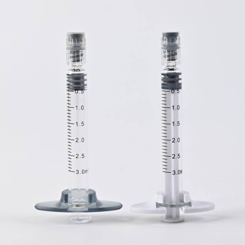 Luer Lock Cap Glass Syringe