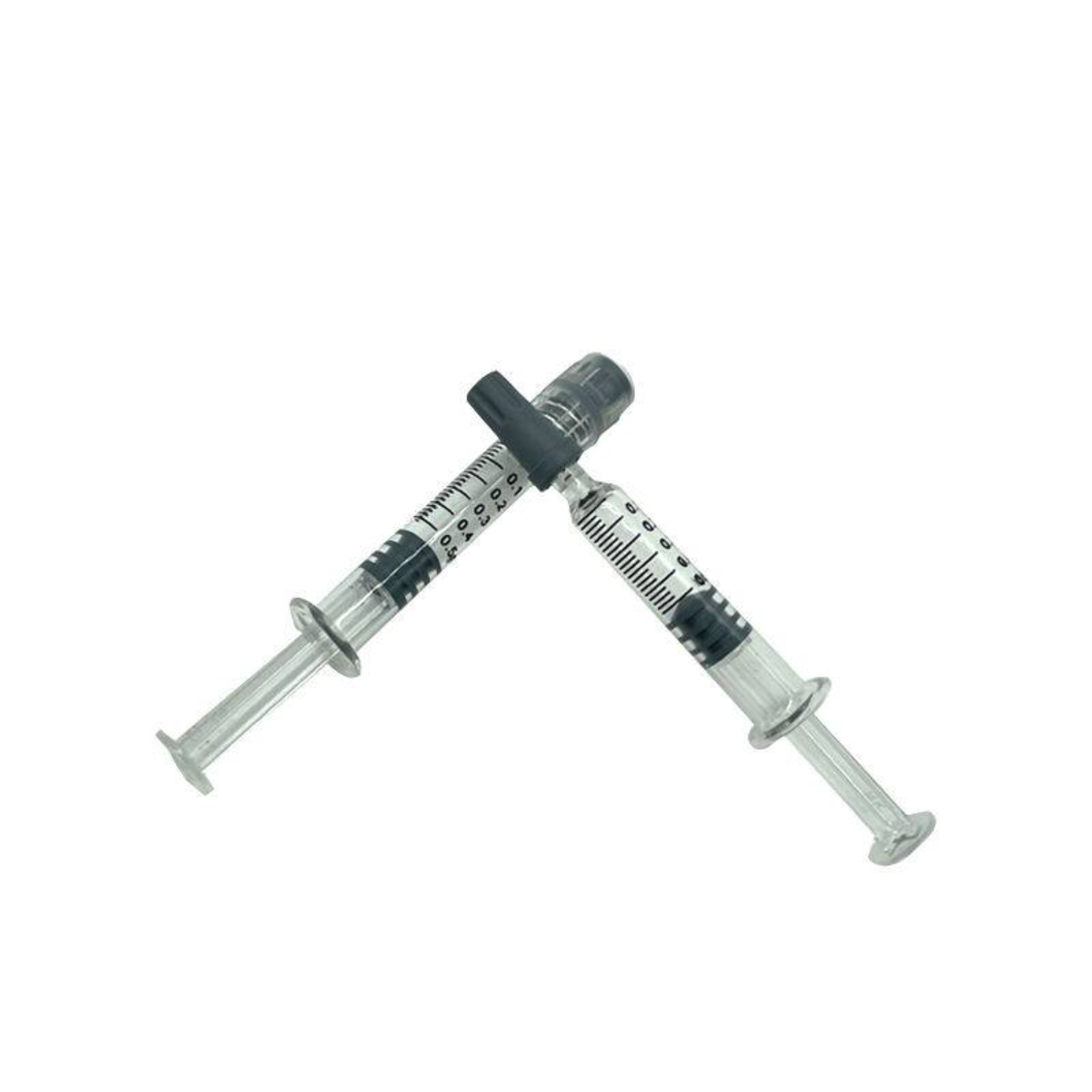Reliable Prefilled 1ml Disposable Distillate Glass Syringes - Image 2