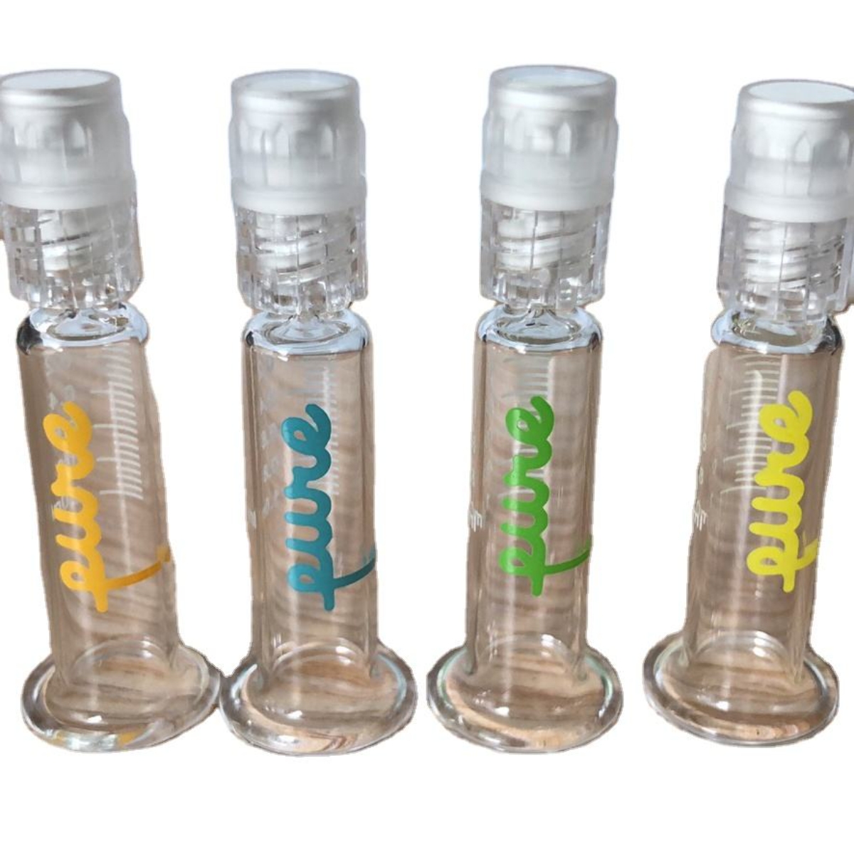 Syringe with Plastic Plunger