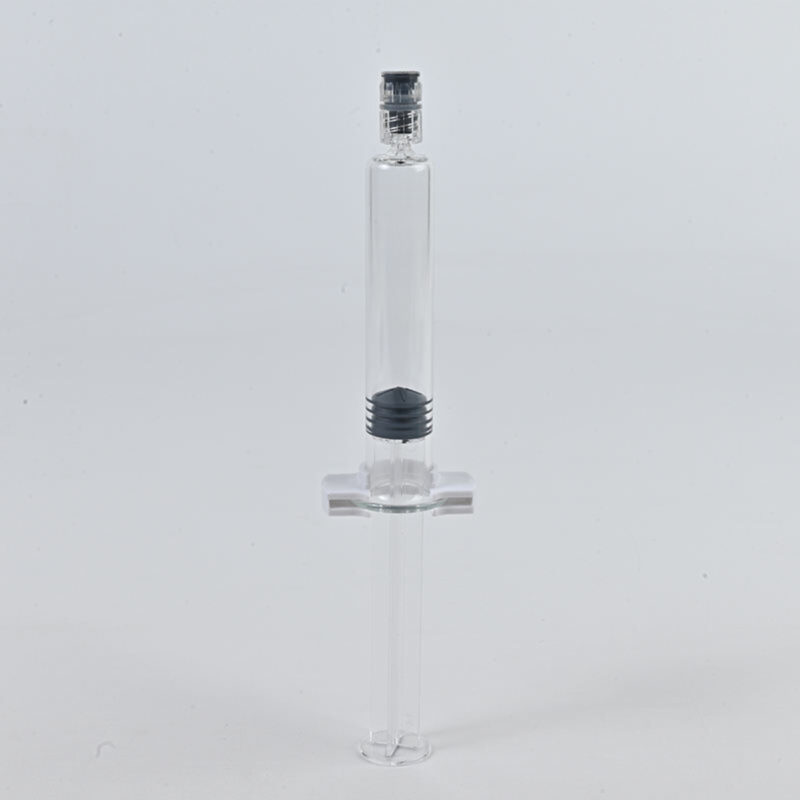 Flat Edge Prefilled Glass Syringe