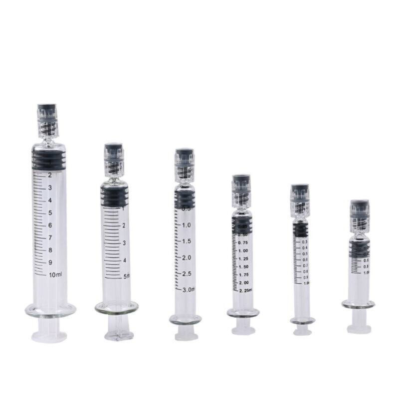 10ml Luer Lock Glass Syringe
