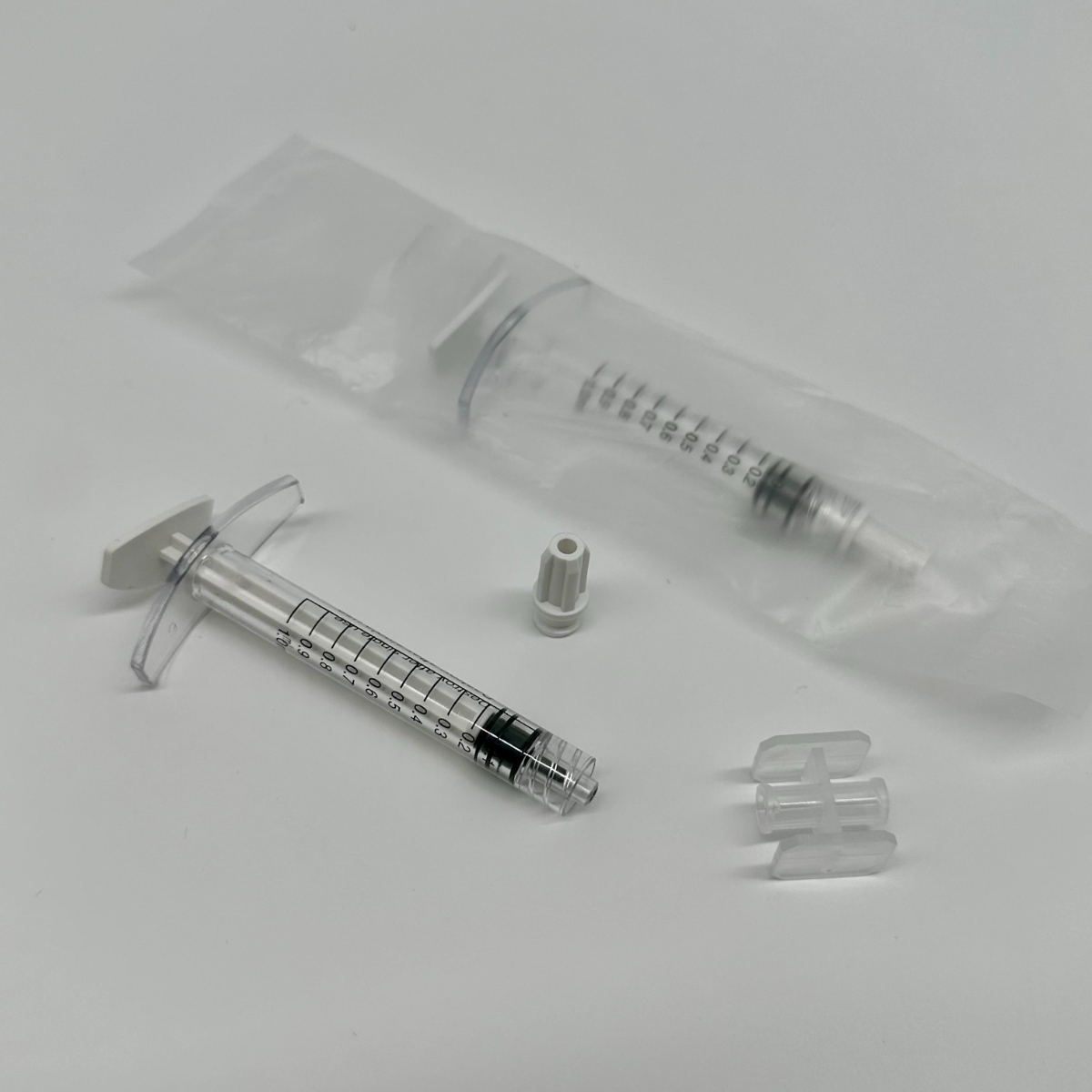 Best Quality Disposable 1ml Transparent Prefilled Syringe - Image 3