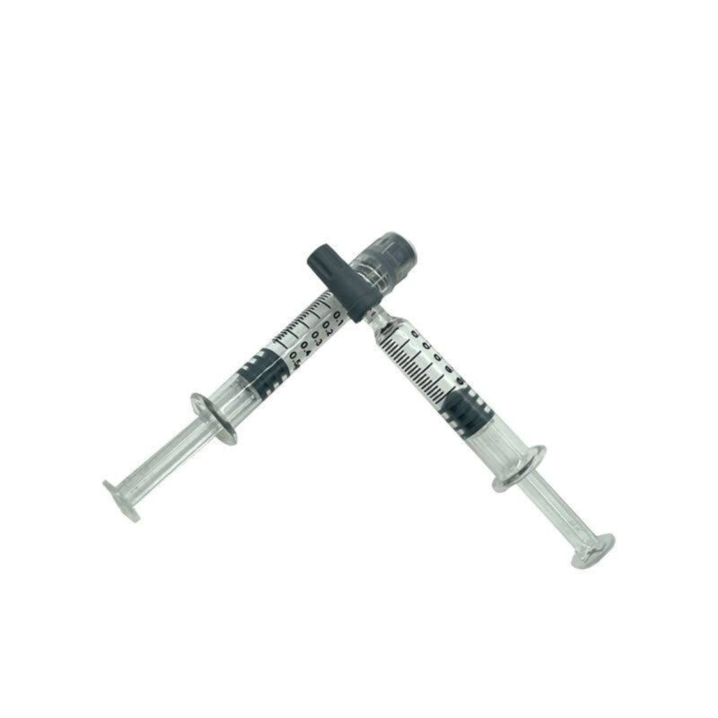 Prefilled Syringe with Backstop