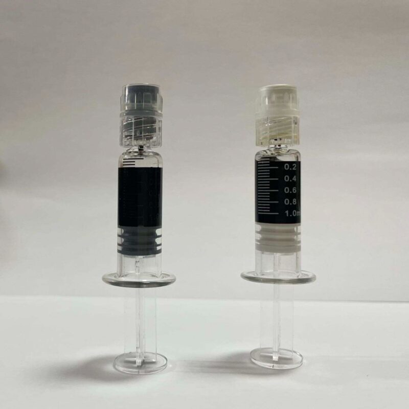 Rubber Stopper Glass Syringe