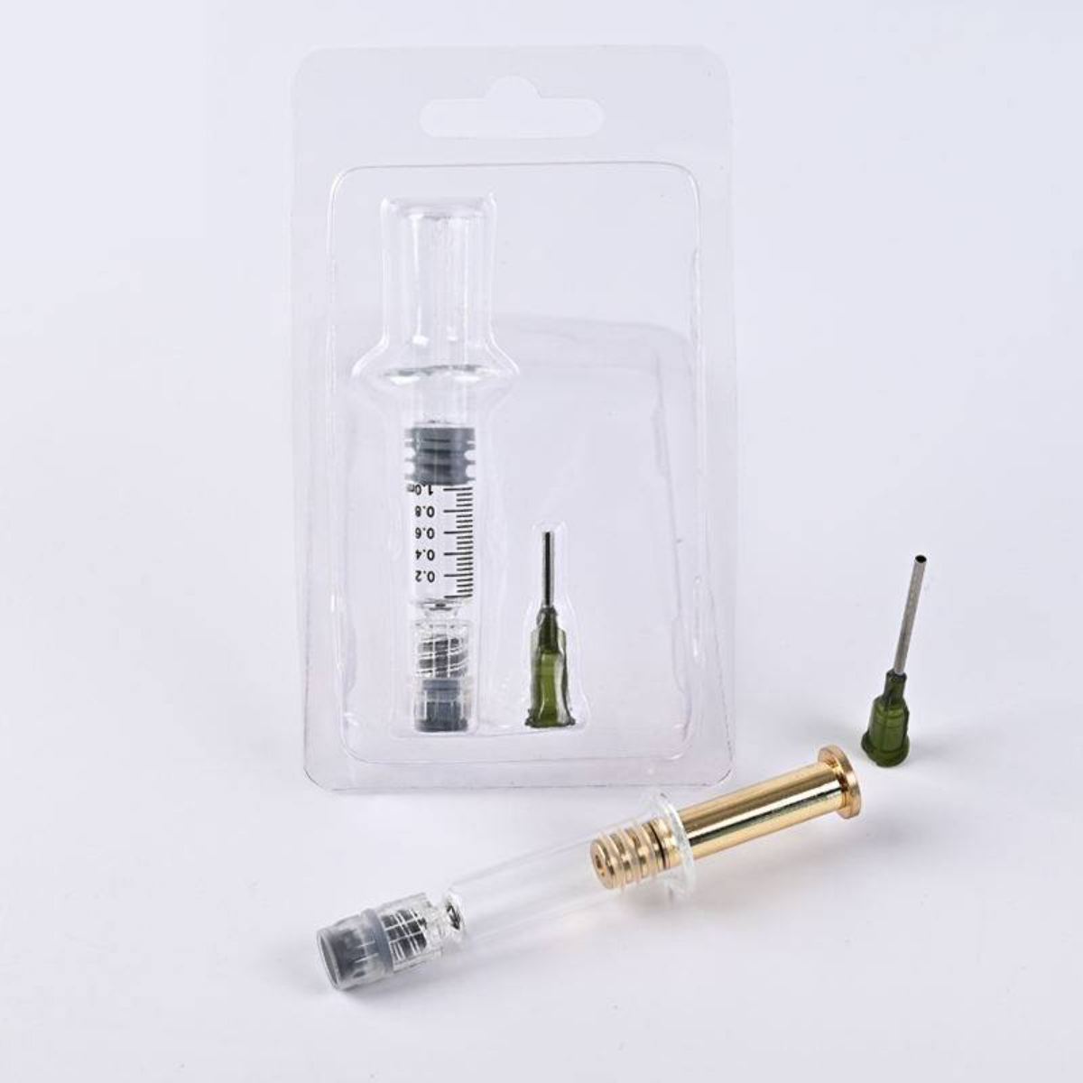 High Quality 3ml Distillate Oil Prefilled Glass Syringes - Image 2