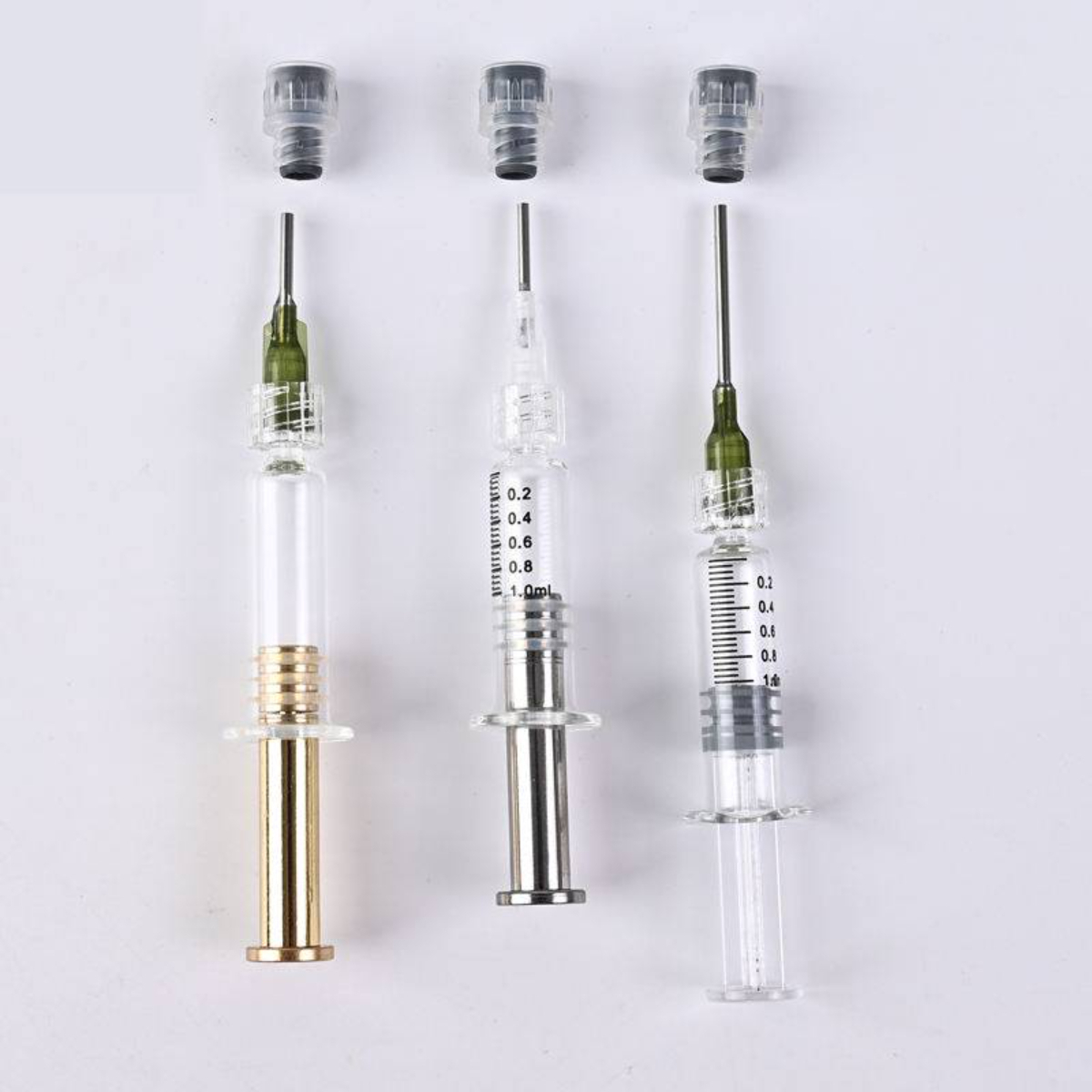Professional High Quality 1ml Glass Syringe with Lure Lock - Image 3