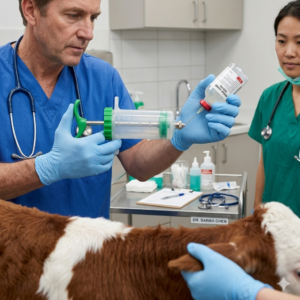 Best Selling Reusable 30ml Plastic Veterinary Syringe
