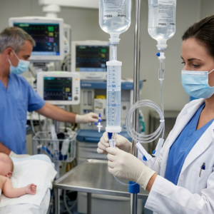 Professional Best Pediatric 150ml IV Infusion Set with Burette