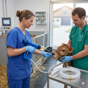 Professional High Quality Reusable Veterinary Syringe