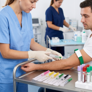 Reliable Disposable Blood Collection Safety Pen Type Needle