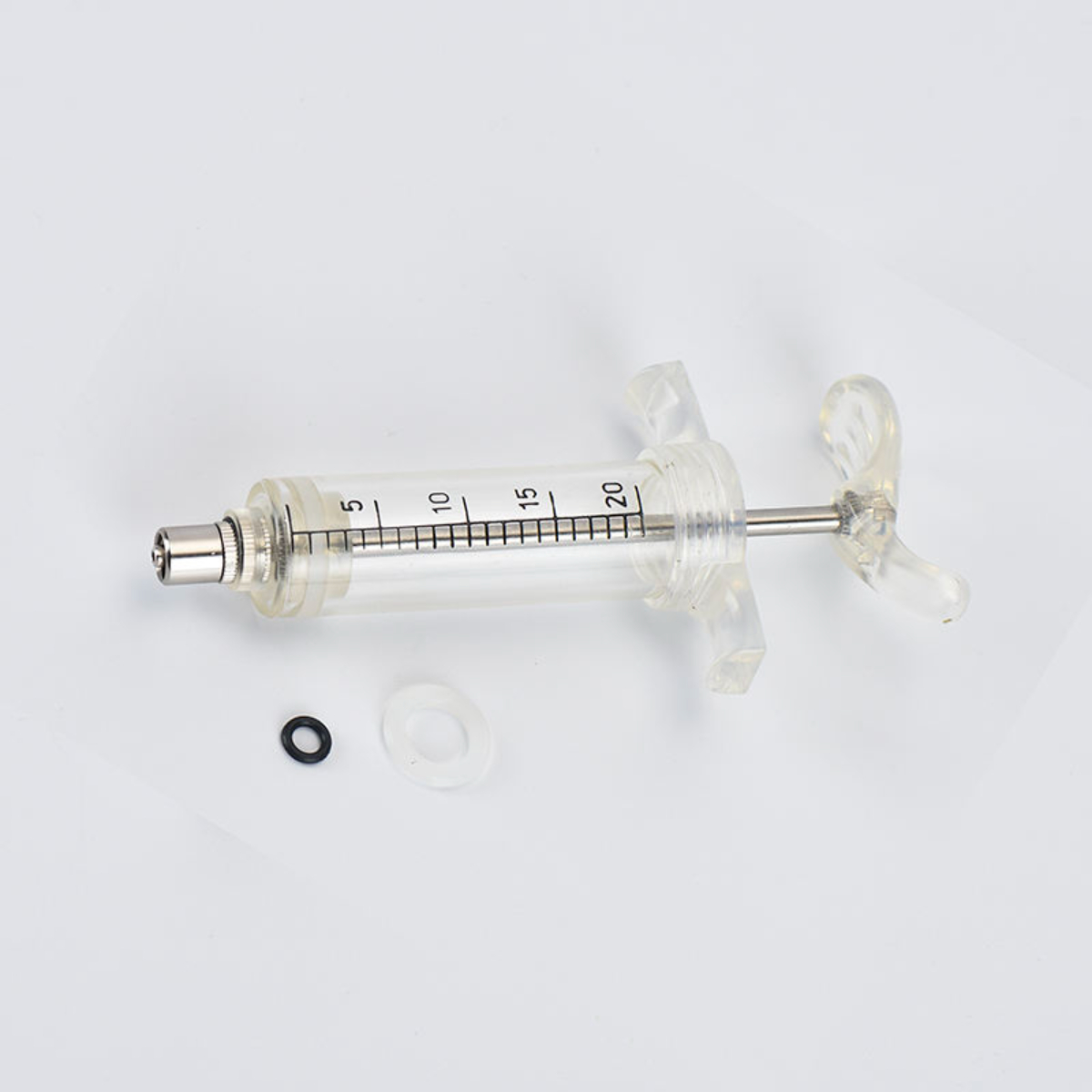 Best Selling Plastic 10ml Reusable Veterinary Syringes - Image 3