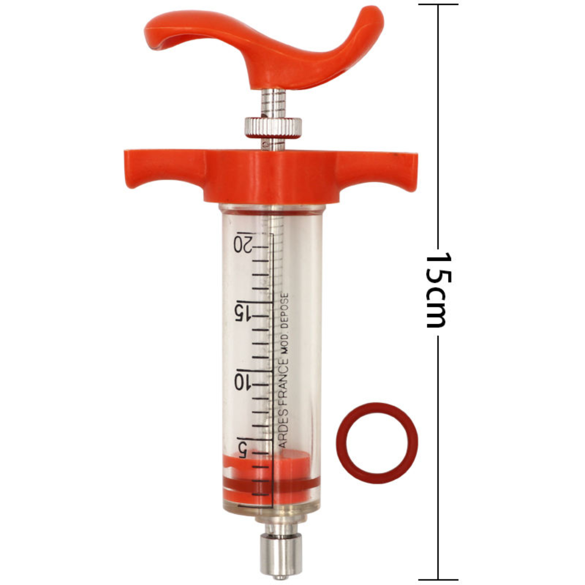 Best Selling Reliable 20ml Reusable Veterinary Syringes - Image 3