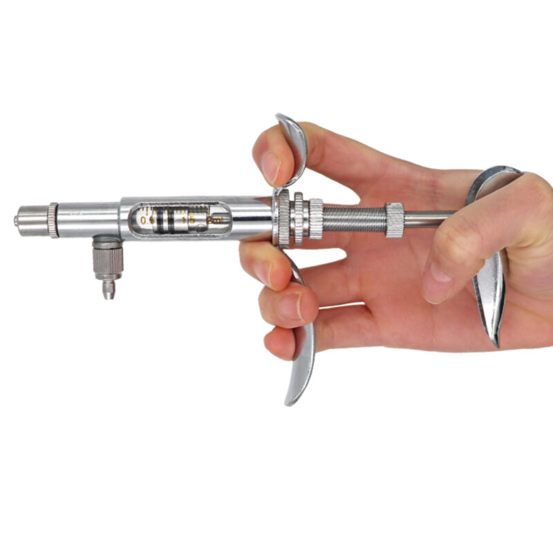 Reusable 2ml Veterinary Syringe