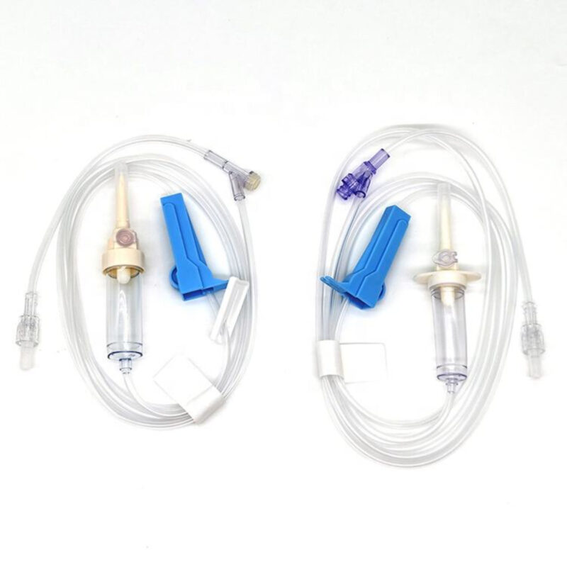 Infusion Set with Air Vented Spike