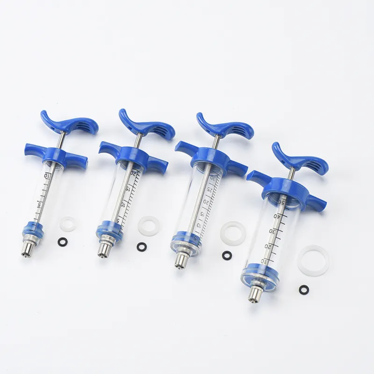 High Quality Reusable 20ml Plastic Veterinary Syringe - Image 2