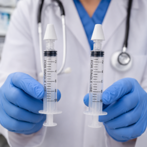 buy professional disposable medical surgical class ii safety syringe 3
