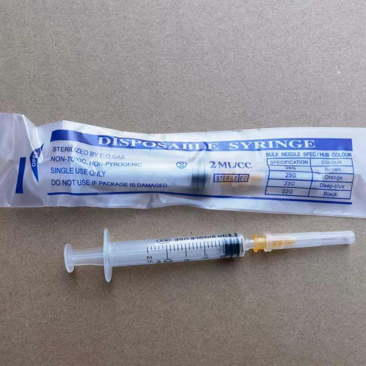 Professional Best Selling Disposable 3ml Safety Syringe - Image 3