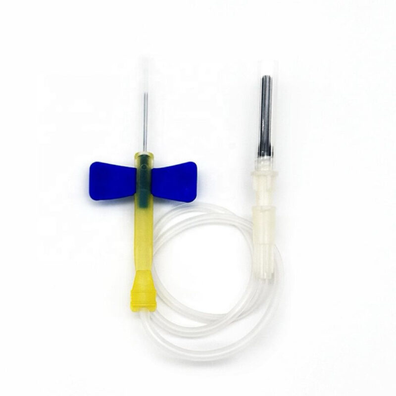 Sterile 21g Safety Butterfly Needles