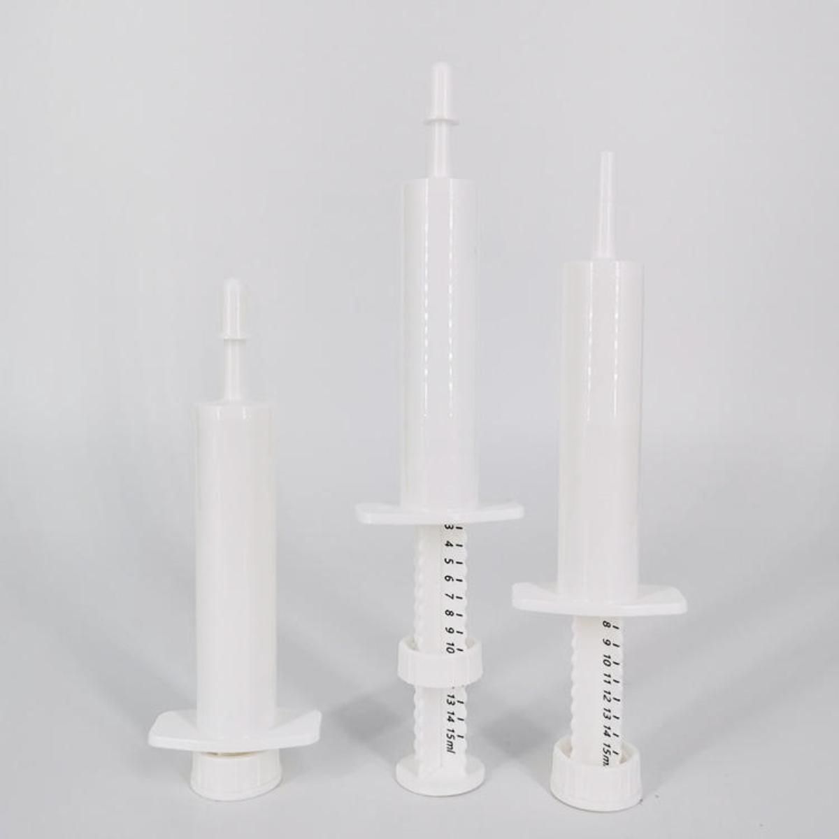 Best Selling Reliable 15ml Plastic Veterinary Safety Syringe - Image 4