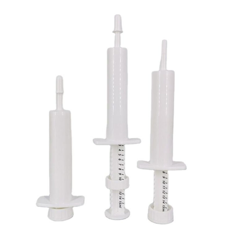 Plastic Veterinary Safety Syringe