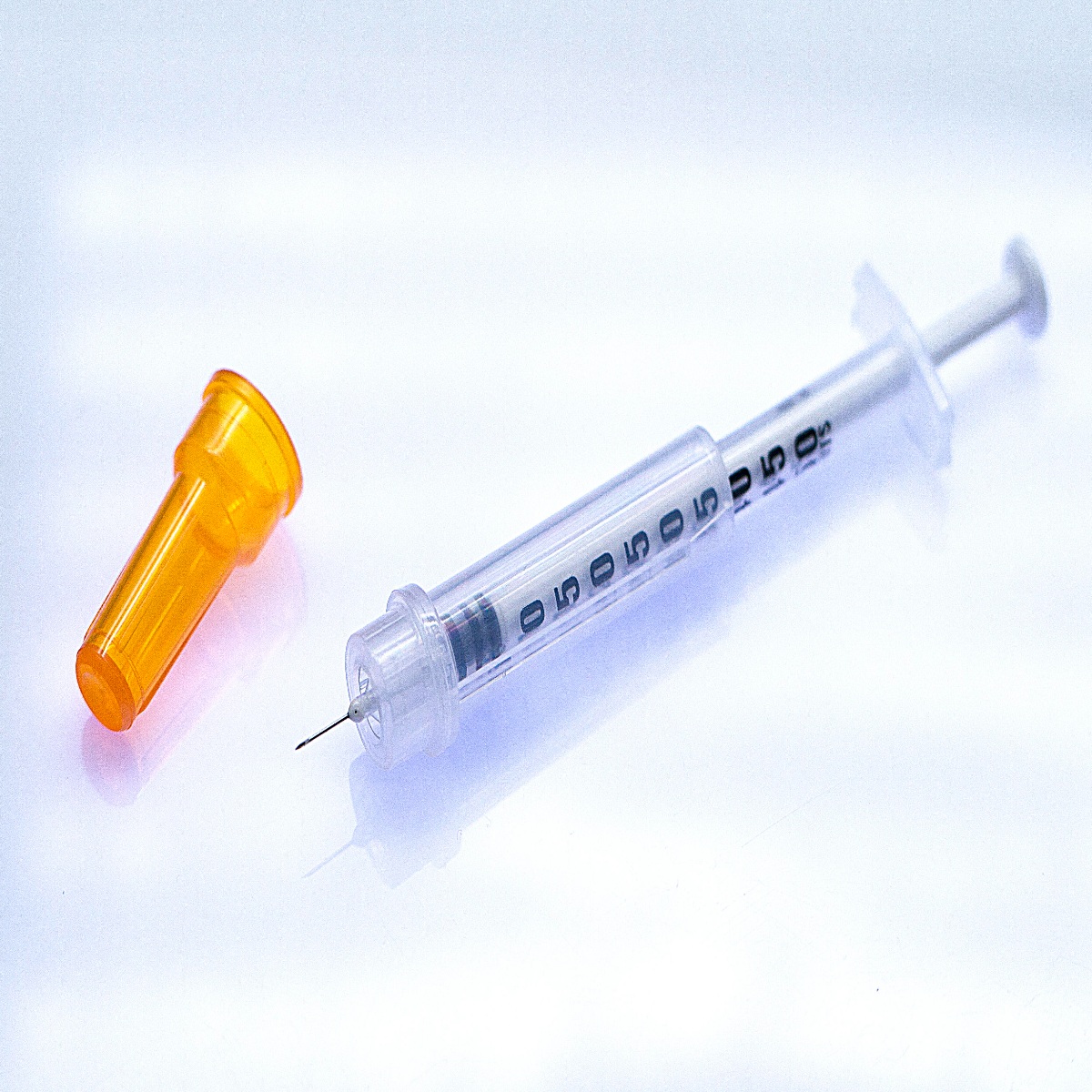 Reliable Best Selling 1ml Safety Insulin Syringe with Fixed Needle - Image 2