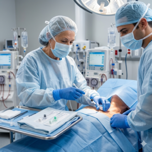 use reliable best hemodialysis iv catheter with injection port 3