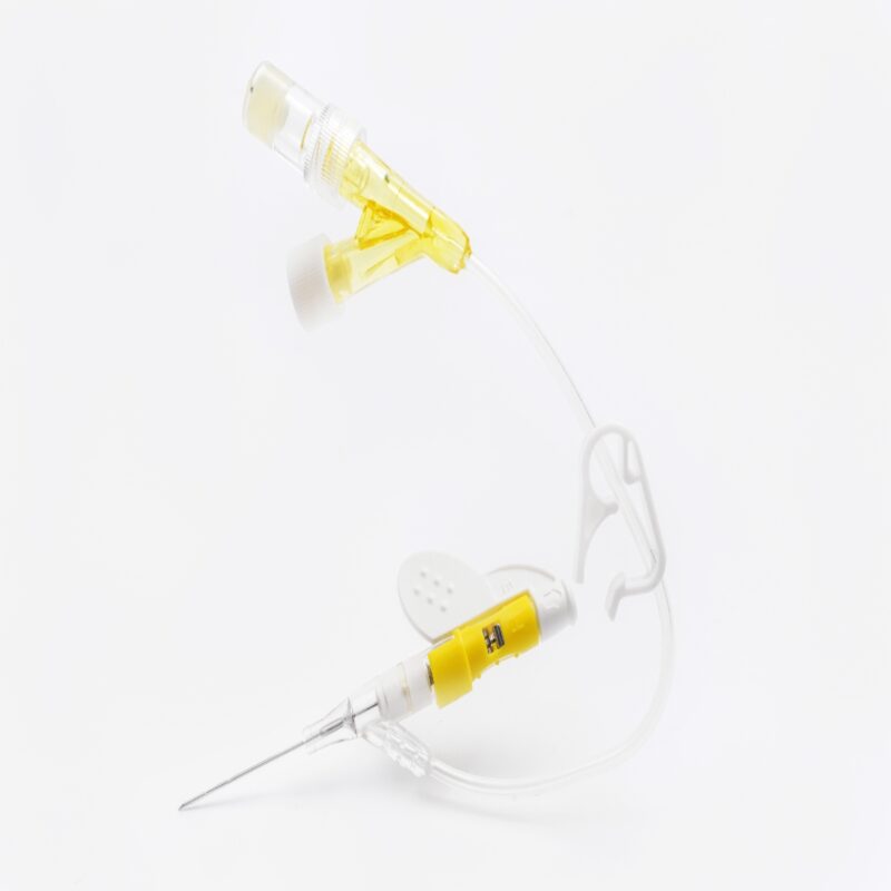 Safety Catheter with Wings