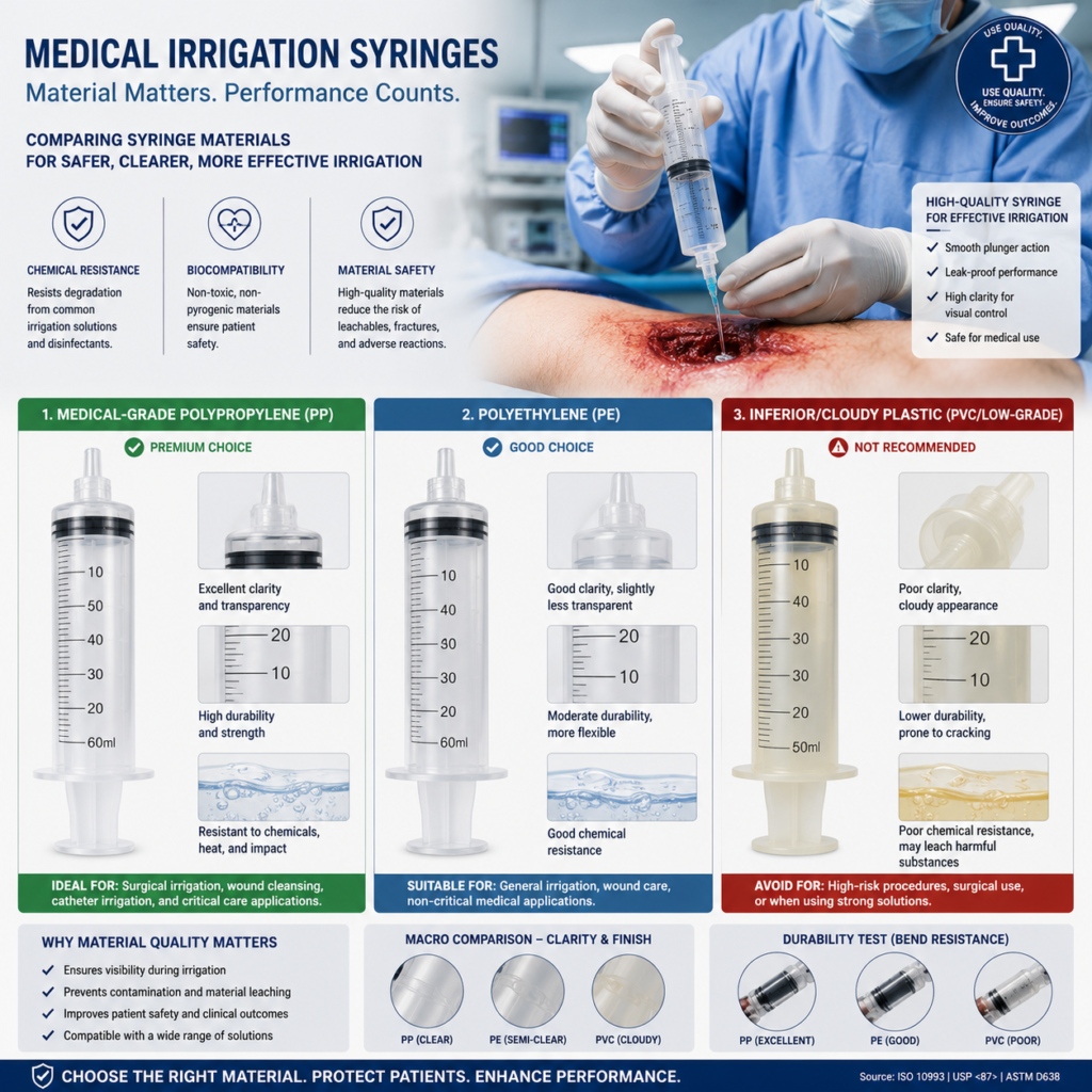 How Material Composition Affects Syringe Performance and Safety