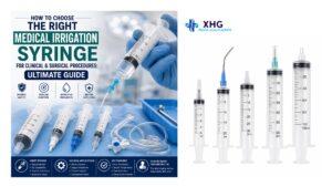 medical irrigation syringe