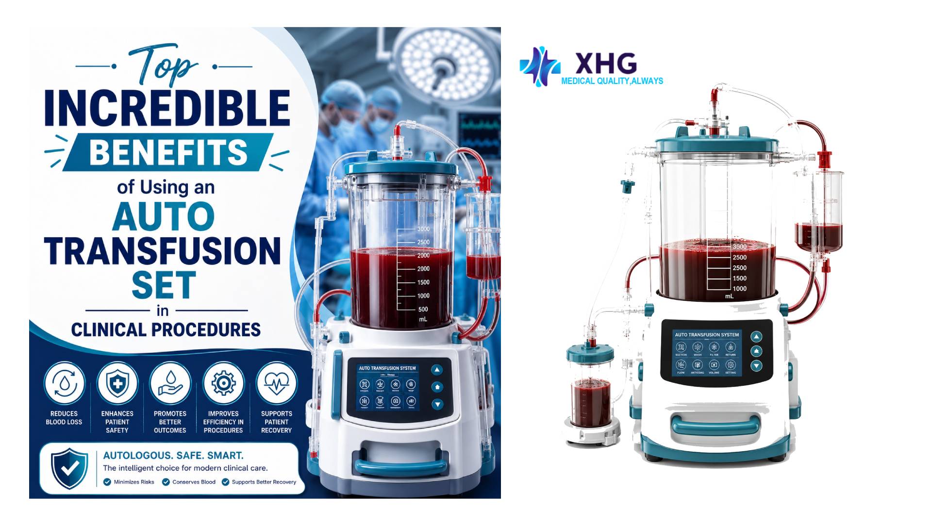 auto transfusion set
