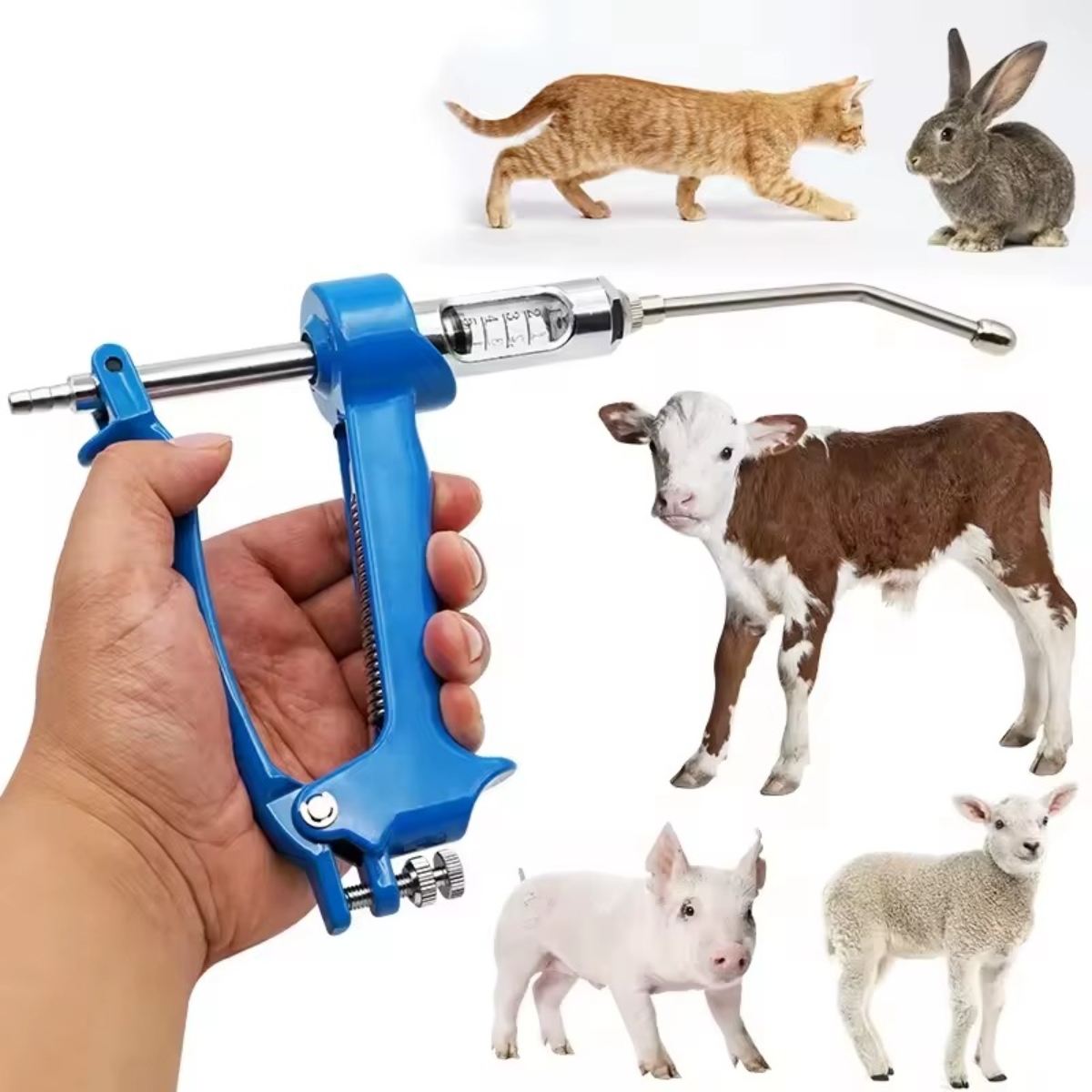 Best Metal Veterinary Automatic Adjustable Drenching Gun - Image 3