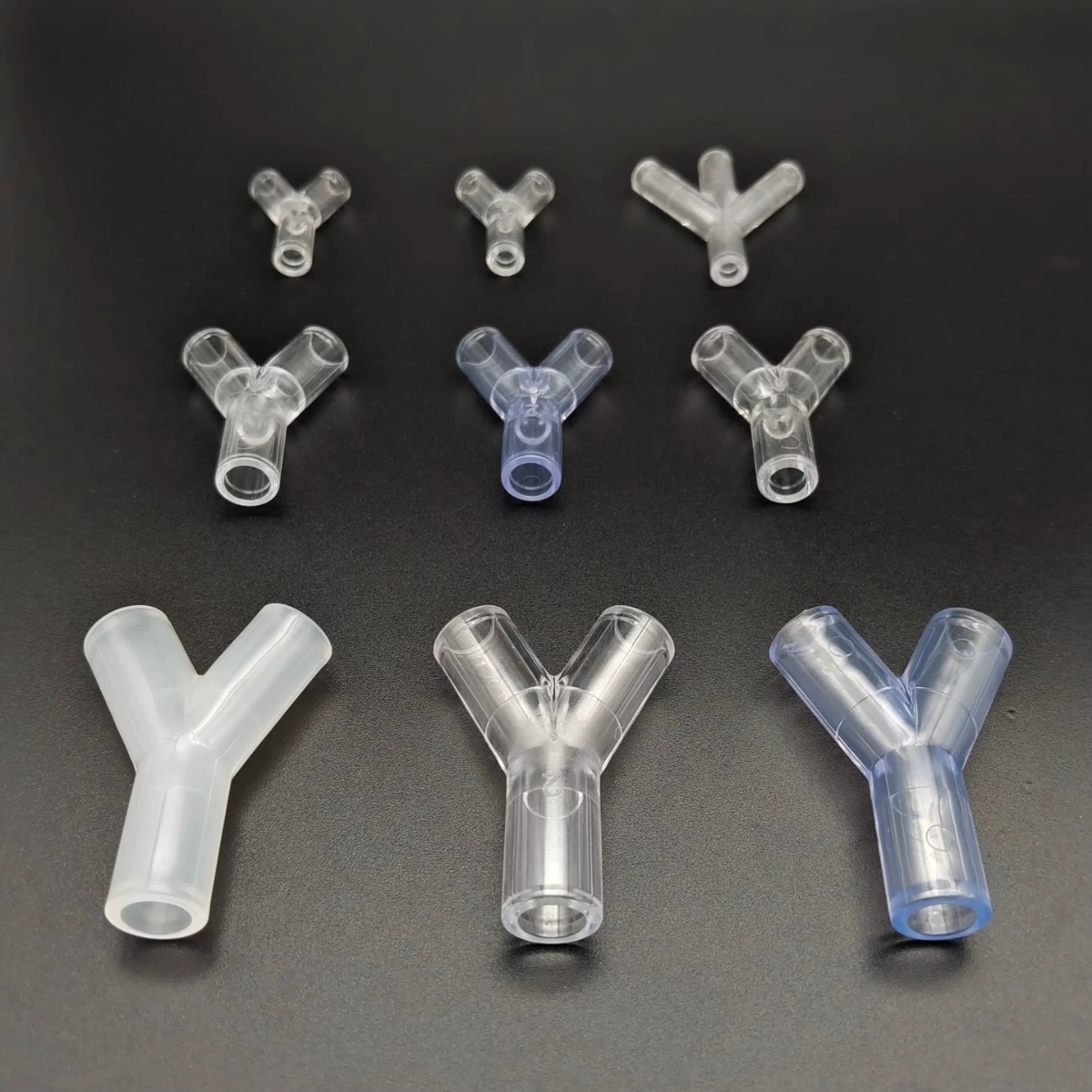 High Quality Y Shape Four-Way Plastic Pipe Connector Tube - Image 2